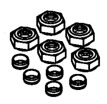Zeige Details für Überwurfmutter mit Schneidring D=12mm Bild von Überwurfmutter mit Schneidring D=12mm