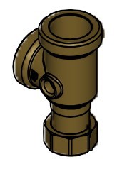 Zeige Details für T-Stück mit Rückschlagventil PxM Bild von T-Stück mit Rückschlagventil PxM