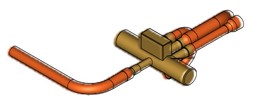Zeige Details für 4-Wege-Umschaltventil komplett 7844035 Bild von 4-Wege-Umschaltventil komplett 7844035
