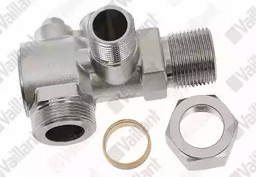 Zeige Details für Vaillant Wartungshahn, Eck Rp 3/4 Bild von Vaillant Wartungshahn, Eck Rp 3/4