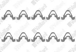 Zeige Details für Vaillant Clip (x10) VKK Bild von Vaillant Clip (x10) VKK