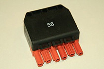 Zeige Details für Gegenstecker 6-pol. Bild von Gegenstecker 6-pol.