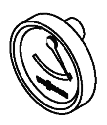 Zeige Details für Thermometer 100°C Bild von Thermometer 100°C