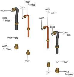 Bild von Hydraulischer Adapter Aufputz