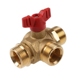 Zeige Details für Kugelhahn 3/4'' Heizkreis-Vorlauf rot Bild von Kugelhahn 3/4'' Heizkreis-Vorlauf rot