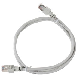 Zeige Details für Patchkabel RJ45 FTP grau CAT5e K5453.1 Bild von Patchkabel RJ45 FTP grau CAT5e K5453.1
