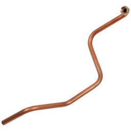 Zeige Details für Gasrohr mit Überwurfmutter G3/4 und Dichtung Bild von Gasrohr mit Überwurfmutter G3/4 und Dichtung