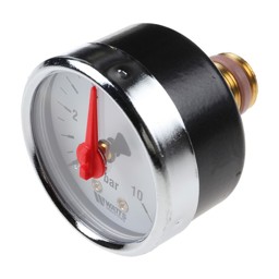Zeige Details für Manometer 10 bar rückseitig Ø50 mm G3/8 Bild von Manometer 10 bar rückseitig Ø50 mm G3/8