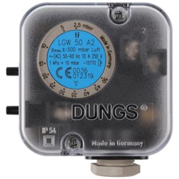 Zeige Details für Druckwächter LGW 50 A2 2,5-50 mbar Schrauben Bild von Druckwächter LGW 50 A2 2,5-50 mbar Schrauben
