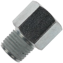 Zeige Details für Doppelnippel Rp 1/4I x R 1/4A x 26 SW 17 Bild von Doppelnippel Rp 1/4I x R 1/4A x 26 SW 17