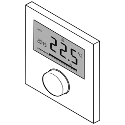 Zeige Details für Digitaler Raumthermostat 230V, 5-30°C Bild von Digitaler Raumthermostat 230V, 5-30°C