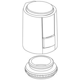 Zeige Details für Elektrothermischer Stellantrieb 230V, 2-Punkt Bild von Elektrothermischer Stellantrieb 230V, 2-Punkt