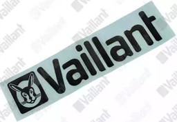 Zeige Details für Vaillant Firmenschild Bild von Vaillant Firmenschild