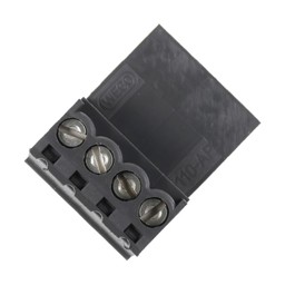 Zeige Details für Stecker WEM-RF 4-polig Rast 3,5 Schraub, grau Bild von Stecker WEM-RF 4-polig Rast 3,5 Schraub, grau