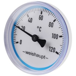 Zeige Details für Thermometer blau 0-120°C. NG63 Bild von Thermometer blau 0-120°C. NG63