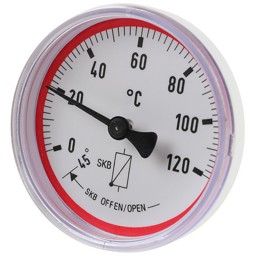 Zeige Details für Thermometer rot 0-120° C. NG63 Bild von Thermometer rot 0-120° C. NG63