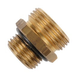 Zeige Details für Verschraubung G1/2 x G3/4 x 26 mm mit O-Ring Bild von Verschraubung G1/2 x G3/4 x 26 mm mit O-Ring