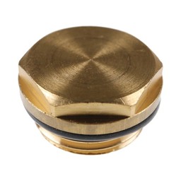 Zeige Details für Verschlussstopfen 1/2'' mit O-Ring Bild von Verschlussstopfen 1/2'' mit O-Ring