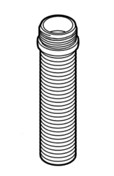 Zeige Details für Ablaufschlauch G3/4 x 1000 mm mit O-Ring Bild von Ablaufschlauch G3/4 x 1000 mm mit O-Ring