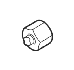 Zeige Details für Verschlussbutzen 08-LL komplett Bild von Verschlussbutzen 08-LL komplett