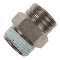 Zeige Details für Doppelnippel R1A x G1A Bild von Doppelnippel R1A x G1A