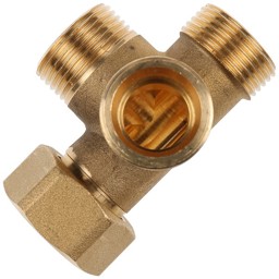 Zeige Details für T-Stück 3/4Fl. x 3/4AG x 3/4AG x 3/4AG Bild von T-Stück 3/4Fl. x 3/4AG x 3/4AG x 3/4AG