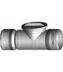 Zeige Details für Revisions-T-Stück DN110 flex Bild von Revisions-T-Stück DN110 flex