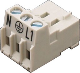 Zeige Details für Gegenstecker 3-polig grau - MKP, A1 Bild von Gegenstecker 3-polig grau - MKP, A1
