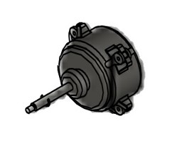 Zeige Details für Ventilator Motor 10/13 kW Außeneinheit Bild von Ventilator Motor 10/13 kW Außeneinheit