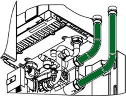 Zeige Details für Anschlusszubehör oben/unten Vitodens 200-W 49-99kW Bild von Anschlusszubehör oben/unten Vitodens 200-W 49-99kW