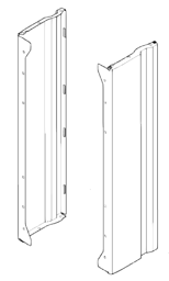 Zeige Details für Vaillant Seitenblech VE6-28/R1, R2 Bild von Vaillant Seitenblech VE6-28/R1, R2