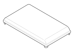 Zeige Details für Vaillant Deckel braun VEK 5/3 Bild von Vaillant Deckel braun VEK 5/3