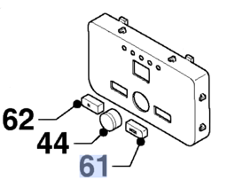 Bild von Vaillant MODE Knopf VE6-28/R1 R2