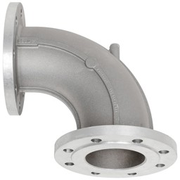 Zeige Details für Flanschbogen DN100 x 90 Grad Bild von Flanschbogen DN100 x 90 Grad