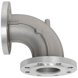Zeige Details für Flanschbogen DN80 x 90 Grad Bild von Flanschbogen DN80 x 90 Grad