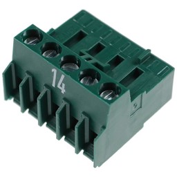 Zeige Details für Stecker Nr.14 5-polig moosgrün Rast 5 Bild von Stecker Nr.14 5-polig moosgrün Rast 5