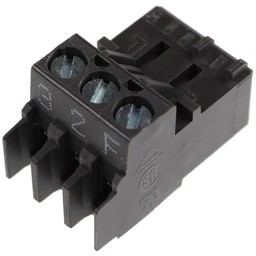 Zeige Details für Stecker Pumpe 3-polig braun Rast 5 Bild von Stecker Pumpe 3-polig braun Rast 5