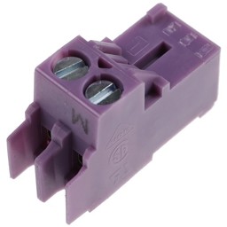 Zeige Details für Stecker LPB 2-polig violett Rast 5 Bild von Stecker LPB 2-polig violett Rast 5