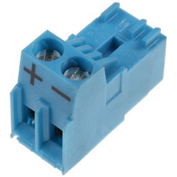 Zeige Details für Stecker Nr.8 2-polig blau Rast 5 Bild von Stecker Nr.8 2-polig blau Rast 5