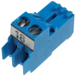 Zeige Details für Stecker Nr.18 2-polig blau Rast 5 Bild von Stecker Nr.18 2-polig blau Rast 5