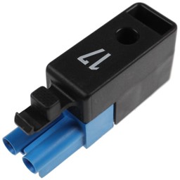 Zeige Details für Steckerteil ST17/2 Nr.17 blau Bild von Steckerteil ST17/2 Nr.17 blau