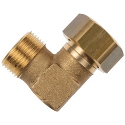 Zeige Details für Winkel G 3/4A mit Überwurfmutter G 3/4 Bild von Winkel G 3/4A mit Überwurfmutter G 3/4