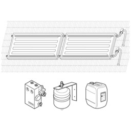 Zeige Details für Paket Aufdach horizontal 2x1 AH F2 Bild von Paket Aufdach horizontal 2x1 AH F2