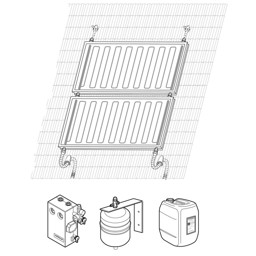 Zeige Details für Paket Aufdach mehrreihig 1x2 AHM F2 Bild von Paket Aufdach mehrreihig 1x2 AHM F2