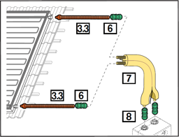 Zeige Details für Kollektoranschluss-Set WKASol F2 3.3-1500 Bild von Kollektoranschluss-Set WKASol F2 3.3-1500