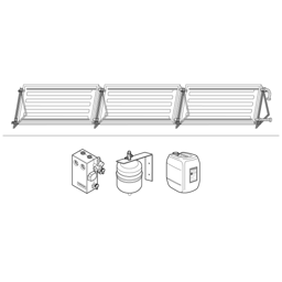 Zeige Details für Paket Flachdach horizontal 3x1 FH 45° F2 Bild von Paket Flachdach horizontal 3x1 FH 45° F2