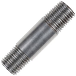 Zeige Details für Doppelnippel R 1/4 x 50 mm mit Dämpfungsdüse 0,3 Bild von Doppelnippel R 1/4 x 50 mm mit Dämpfungsdüse 0,3