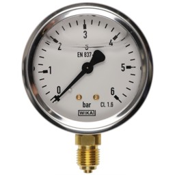 Zeige Details für Manometer 0-6 bar RF 63 G 1/4 B Bild von Manometer 0-6 bar RF 63 G 1/4 B