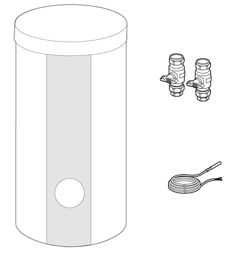 Zeige Details für Paket WAS 200 Eco Trinkwasserspeicher für Split-WP Bild von Paket WAS 200 Eco Trinkwasserspeicher für Split-WP