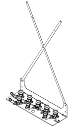 Bild von Montagehilfe Aufputz B=600 mm Vitocal 250-A